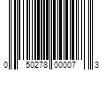 Barcode Image for UPC code 050278000073