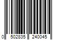 Barcode Image for UPC code 05028352400427