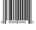 Barcode Image for UPC code 050300000422