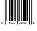 Barcode Image for UPC code 050301290006