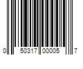 Barcode Image for UPC code 050317000057