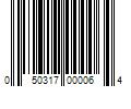 Barcode Image for UPC code 050317000064