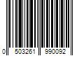 Barcode Image for UPC code 05032619900926