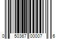 Barcode Image for UPC code 050367000076