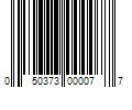 Barcode Image for UPC code 050373000077