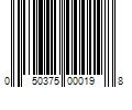 Barcode Image for UPC code 050375000198