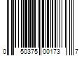 Barcode Image for UPC code 050375001737