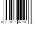 Barcode Image for UPC code 050375027607