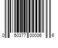 Barcode Image for UPC code 050377000066