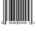 Barcode Image for UPC code 050380000053