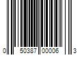 Barcode Image for UPC code 050387000063