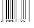 Barcode Image for UPC code 05039377720025