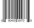 Barcode Image for UPC code 050400000735