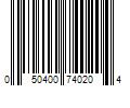 Barcode Image for UPC code 050400740204