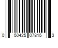 Barcode Image for UPC code 050425078153