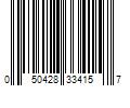 Barcode Image for UPC code 050428334157