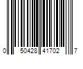 Barcode Image for UPC code 050428417027