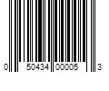 Barcode Image for UPC code 050434000053