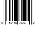 Barcode Image for UPC code 050448000070