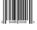 Barcode Image for UPC code 050465000060