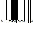 Barcode Image for UPC code 050466000076