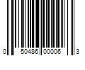 Barcode Image for UPC code 050486000063