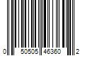 Barcode Image for UPC code 050505463602