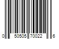 Barcode Image for UPC code 050505700226