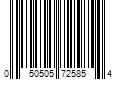 Barcode Image for UPC code 050505725854