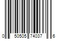 Barcode Image for UPC code 050505740376