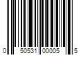 Barcode Image for UPC code 050531000055