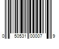 Barcode Image for UPC code 050531000079