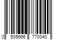 Barcode Image for UPC code 05056667700406