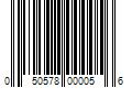 Barcode Image for UPC code 050578000056