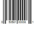 Barcode Image for UPC code 050581000081