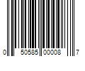 Barcode Image for UPC code 050585000087