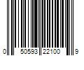 Barcode Image for UPC code 050593221009