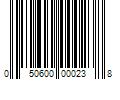 Barcode Image for UPC code 050600000238