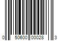 Barcode Image for UPC code 050600000283