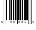 Barcode Image for UPC code 050600000559