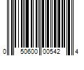 Barcode Image for UPC code 050600005424