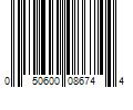 Barcode Image for UPC code 050600086744