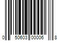 Barcode Image for UPC code 050603000068