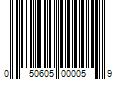 Barcode Image for UPC code 050605000059