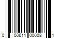 Barcode Image for UPC code 050611000081