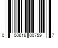 Barcode Image for UPC code 050616007597