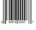 Barcode Image for UPC code 050618000077