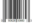 Barcode Image for UPC code 050626006603