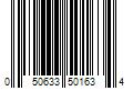 Barcode Image for UPC code 050633501634