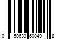 Barcode Image for UPC code 050633600498